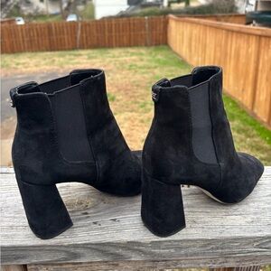 Sam Edelman black suede boots